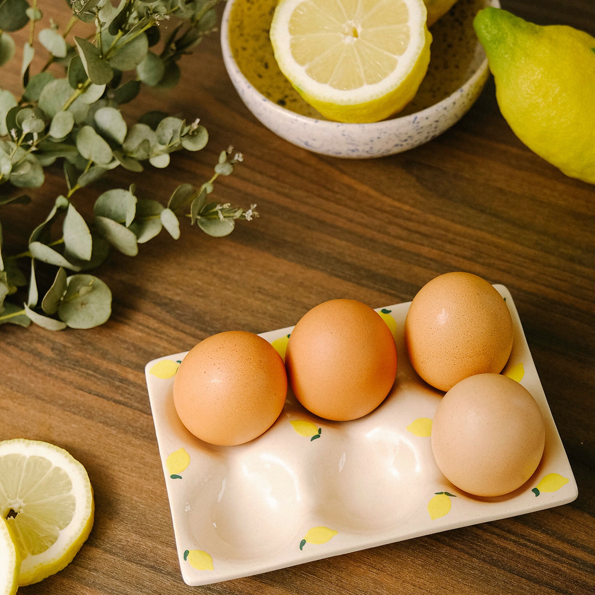 Support à oeuf | Citron