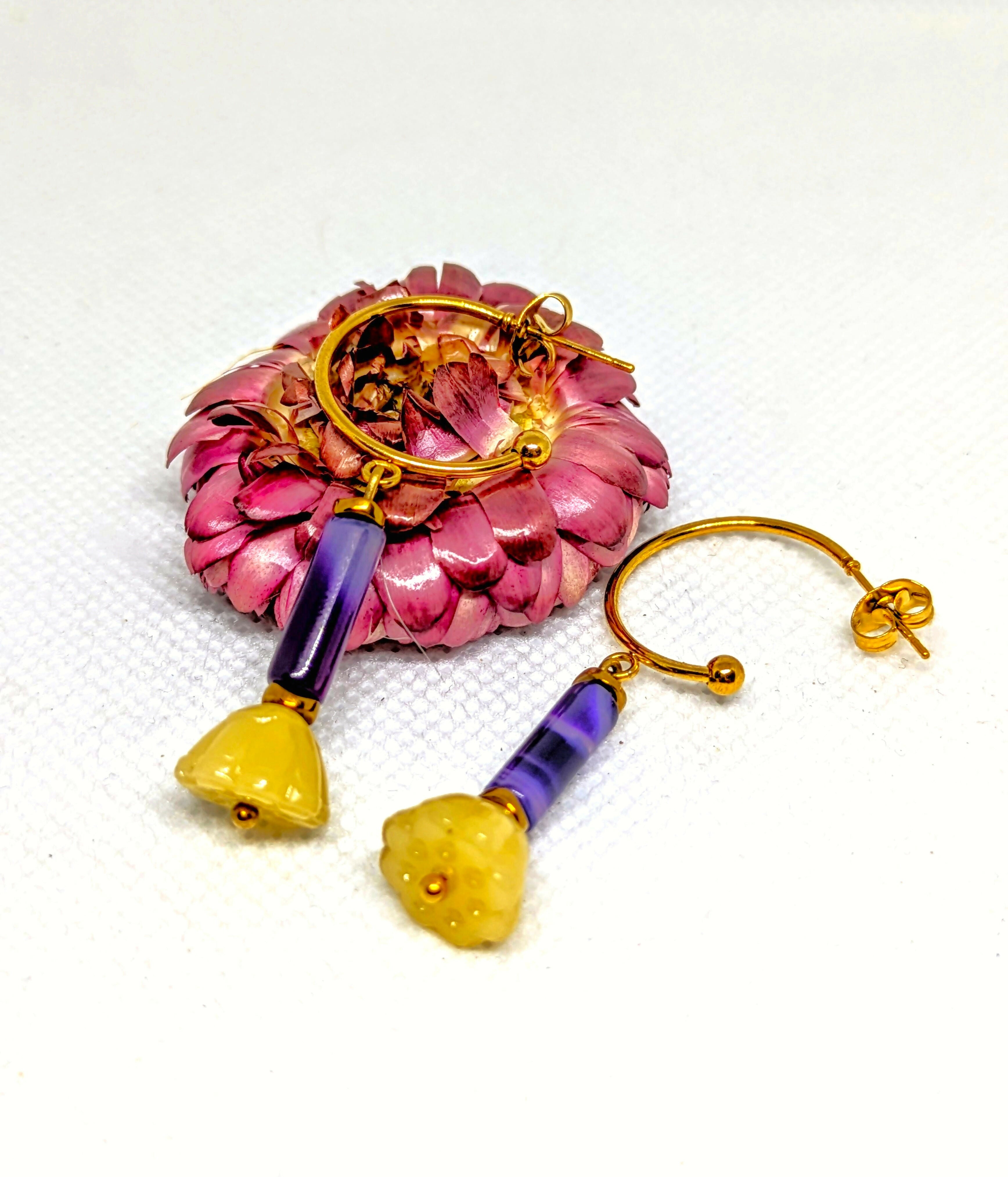 Boucles d'oreilles Rossy