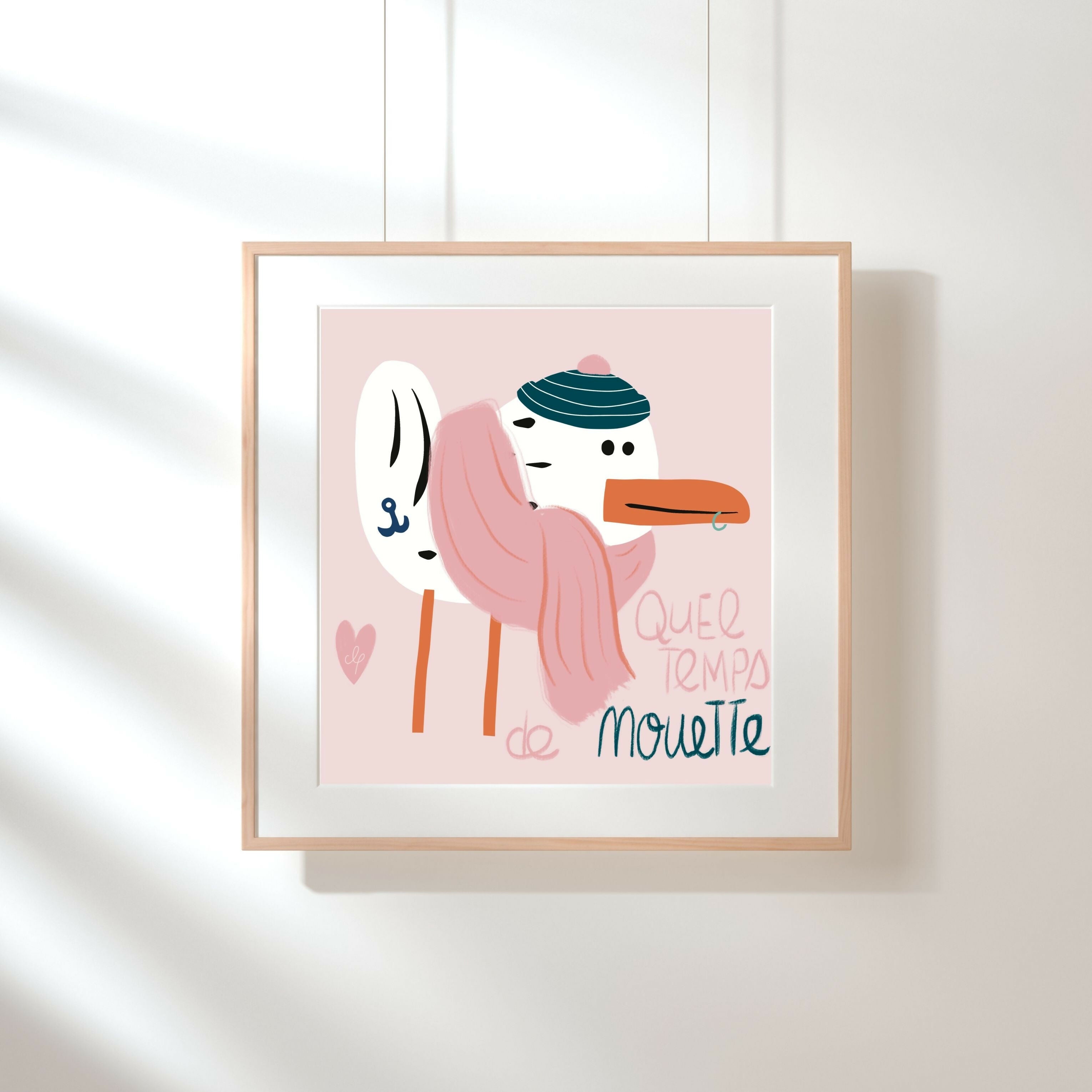 Affiche TEMPS DE MOUETTE