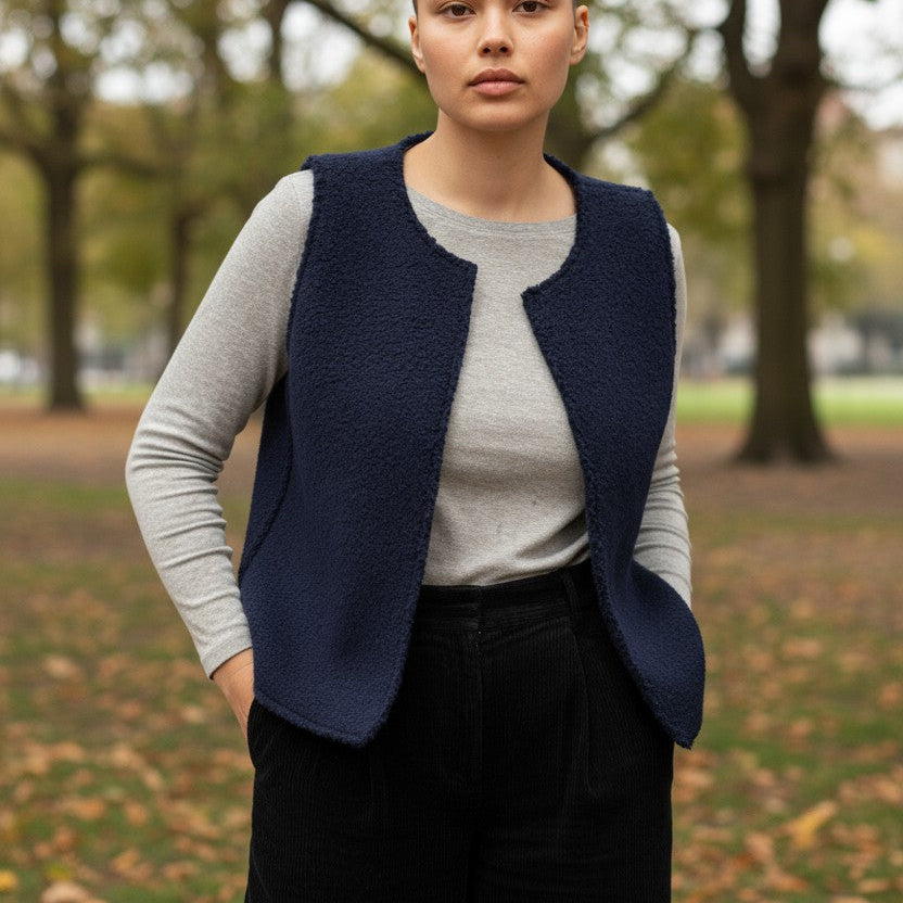 Gilet de berger sans manches "Michel"