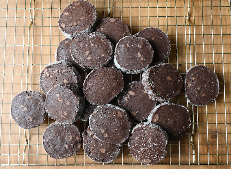 Sablés artisanaux tout chocolat - faits maison