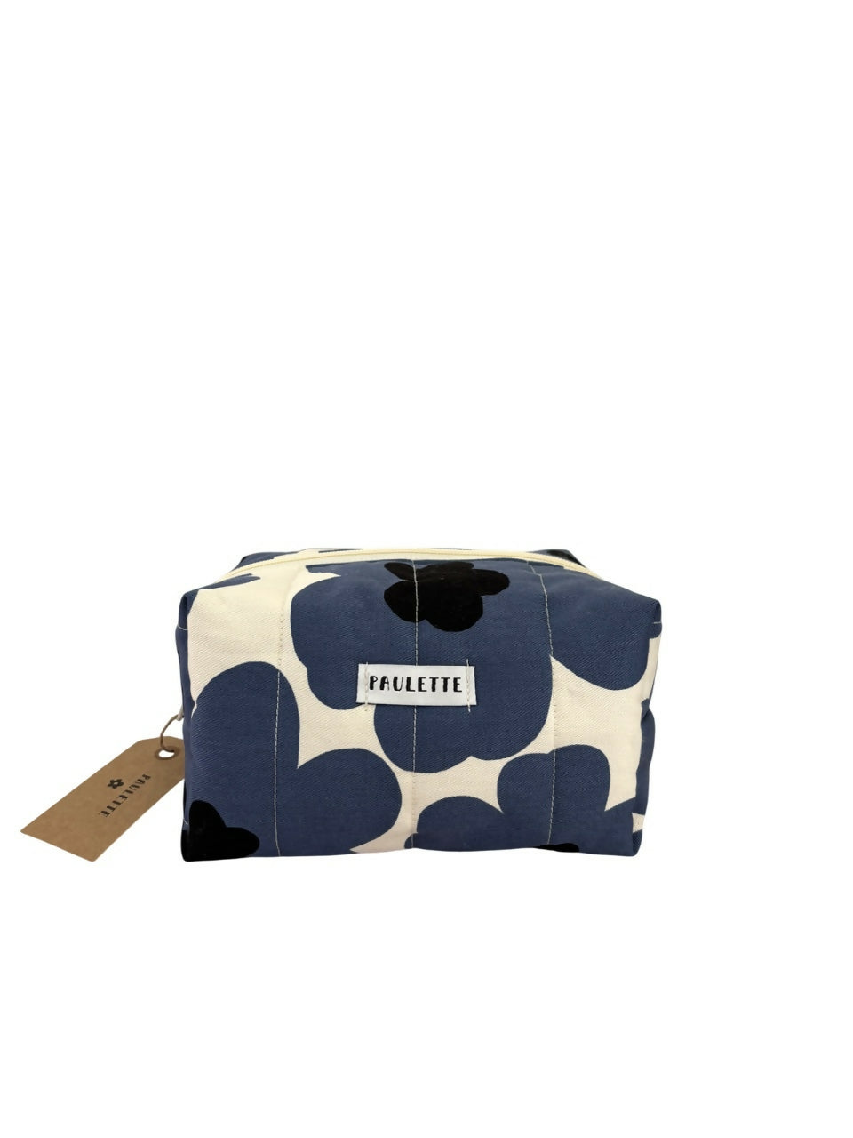 Trousse de toilette à motifs fleuris - pièce unique