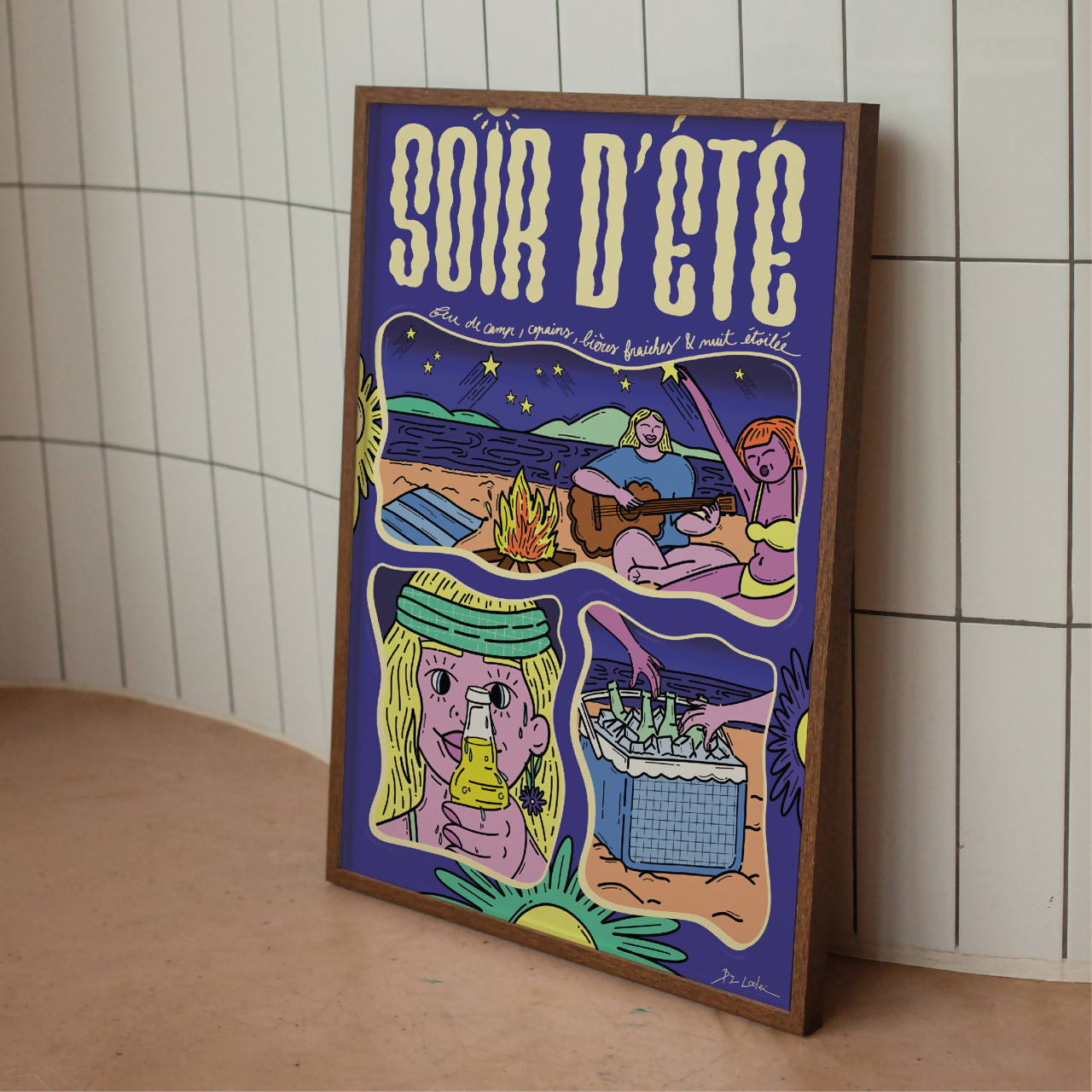 Illustration Soir d'été