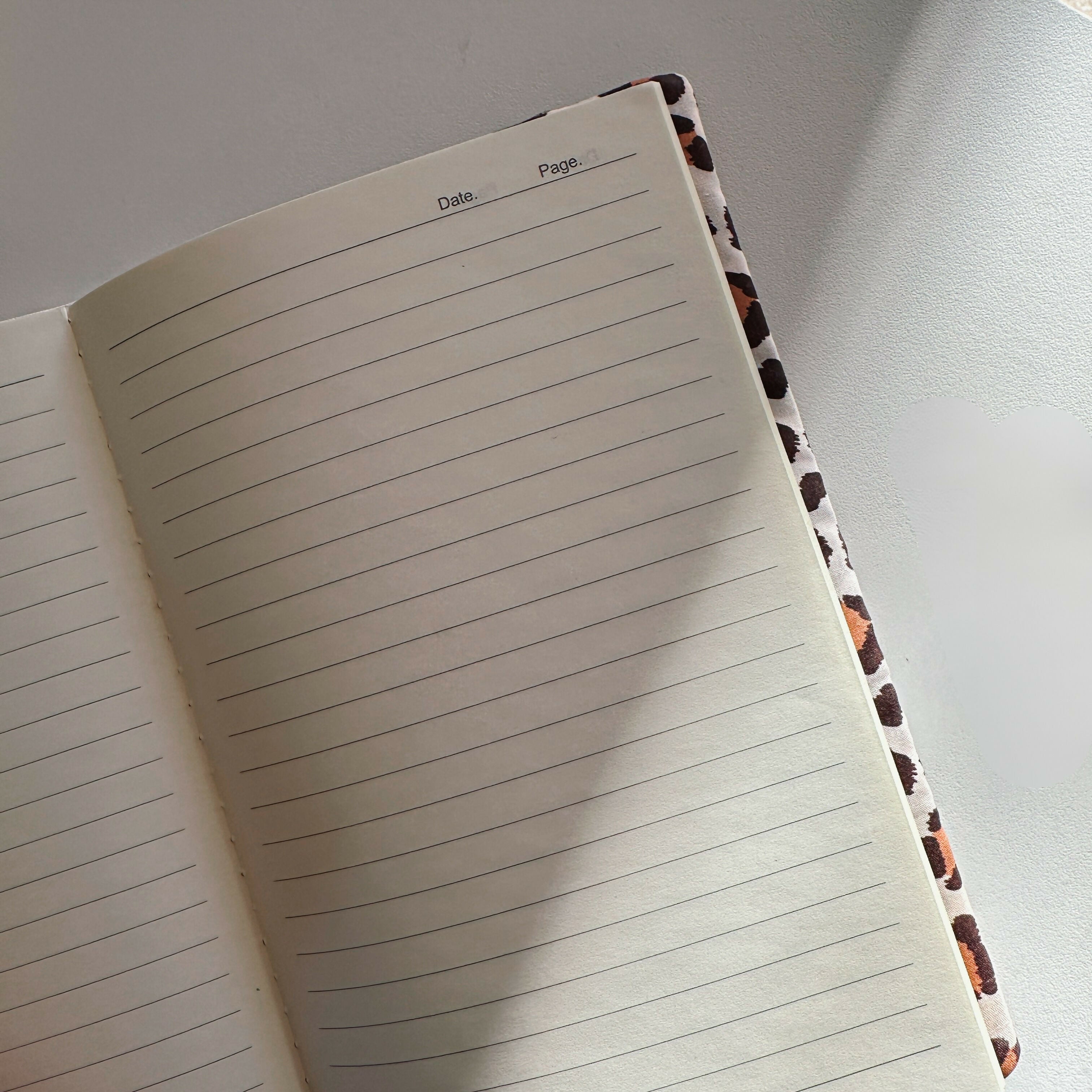 Protège-carnet de note LEOPARD